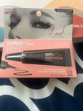 Kiss SuperFlex Strip Lash Adhesive - Black